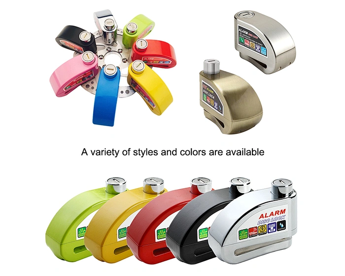 Motorcycle Alarm Disc Lock